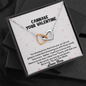 Cannabe Your Valentine Interlocked Hearts Necklace