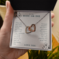 To My Ride Or Die Double Heart Necklace | Best Friend Necklace, Best Friends Forever