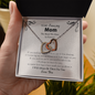 To My Mom The Bond We Have Is Forever Necklace | Mom Gift From Son and Daughter | Mothers Day Gift