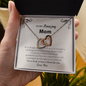 To My Mom I Am Grateful For You Necklace | Mom Gift From Son and Daughter | Mothers Day Gift