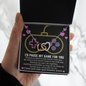 To My Gaming Partner, I Would Pause My Game For You Interlocker Heart Necklace | Valentine's Gift For Girlfriend, Wife | Gaming Couple