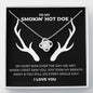 To My Smokin' Hot Doe Knotted Love Necklace