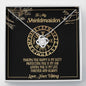 To My Shieldmaiden, Protecting You Is My Duty Necklace