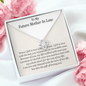 To My Future Mother-In-Law Love Knot Necklace Gift | Mother In Law Wedding Gift From Bride | Mother of the Groom Necklace | Future Mother in Law Wedding Gift | Sentimental Gift For Mother-In-LawTo My Future Mother-In-Law Love Knot Necklace Gift | Mother I
