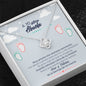 A Mi Futura Abuela Love Knot Necklace / "To My Future Grandma Spanish"