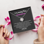 To My Amazing Mom In This Crazy World We Have Each Other Love Knot Necklace | Gift to Mom from Daughter/Son | Mother's Day Gift to Mom