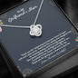 To My Girlfriend's Mom Forever Grateful Necklace Gift For Girlfriend's Mom, Girlfriend's Mom Gift, To My Girlfriend's Mom Gift,