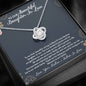 To Our Beautiful Daughter-In-Law Love Knot Necklace, To Our Daughter-In-Law Gift On Wedding Day