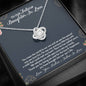 To Our Future Daughter-In-Law Love Knot Necklace, To Our Daughter-In-Law Gift On Wedding Day