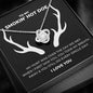 To My Smokin' Hot Doe Knotted Love Necklace