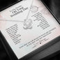 To My Bestie On Your Wedding Day Love Knot Necklace | Best Friend Wedding Day Gift, Best Friend to Bride Gift