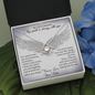 As I Sit in Heaven Love Knot Necklace, Loss of Sister Gift Memorial Gift | In Memory of Sister | Sympathy Loss of Sister Gift | Sister Memorial Gift
