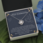 First Communion Heart Necklace | First Communion Gift Girl | First Holy Communion - Gift for Daughter, Goddaughter, Granddaughter