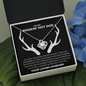 To My Smokin Hot Doe From Loving Husband Love Knot Necklace | Christmas Gift For Wife | Original Hunting Couple Jewelry Gift | To Wife From Husband