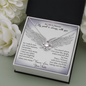 As I Sit in Heaven Love Knot Necklace, Loss of Sister Gift Memorial Gift | In Memory of Sister | Sympathy Loss of Sister Gift | Sister Memorial Gift