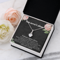 You Aren't Alone Cancer Support Necklace | Surgery, Cancer Patient, Sick Friend Care Package