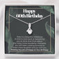 Happy 60th Birthday Alluring Necklace