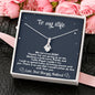 To My Wife, We Survived 2020 Appreciation Love Necklace