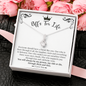 To my Best Friend For Life Alluring beauty Necklace| To my BFF| Gift for my Best Friend| Gift for Her| To my Ride or Die Bestie