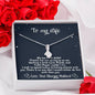 To My Wife, We Survived 2020 Appreciation Love Necklace