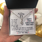 To My Mommy From Baby Happy First Christmas Together Alluring Necklace | New Mommy, First Time Mom Gift, New Mom Gift Jewelry, Gift for New Mom Necklace