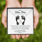Personalized To my Future Nana Sweetest Hearts Necklace | Pregnancy Reveal Gift for Nana | Grandma Pregnancy Reveal