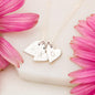 To My Dog Mama Personalized Pet Memorial Heart Necklace | Rainbow Bridge Dog | Sympathy Dog Loss Gift