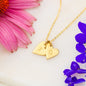 To My Dog Mama Personalized Pet Memorial Heart Necklace | Rainbow Bridge Dog | Sympathy Dog Loss Gift