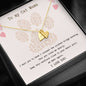 To My Cat Mama, Crossed The Rainbow Bridge Necklace | Loss of Cat memorial necklace | Cat loss gift