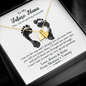 Personalized To my Future Nana Sweetest Hearts Necklace | Pregnancy Reveal Gift for Nana | Grandma Pregnancy Reveal