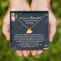 Personalized Flower Girl Gift Necklace, Flower Girl Necklace, Flower Girl Custom Gift, Flower Girl Proposal Thank You Flower Girl Necklace and Card