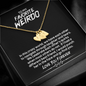 Personalized To My Favorite Weirdo Necklace | To My Bestie Personalize Gift, Gift for BFF, Custom Long Distance Best Friend Gift