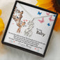 To My Baby-To-Be From Mommy Giraffe Necklace
