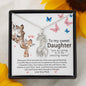 To My Daughter, You Are Going To Be An Amazing Mama | New Mom Gift for Daughter Giraffe Necklace | Pregnant Gift for Daughter | Mama to be Gift