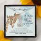 To My Granddaughter, I will Always Be By Your Side from Nana Necklace | Granddaughter Gift
