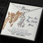 To My Niece, You Are My Little Star Giraffe Necklace