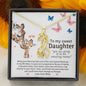 To My Daughter, You Are Going To Be An Amazing Mama | New Mom Gift for Daughter Giraffe Necklace | Pregnant Gift for Daughter | Mama to be Gift