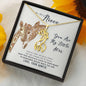 To My Niece, You Are My Little Star Giraffe Necklace