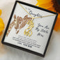 To My Daughter, You Are My Little Star Giraffe Necklace