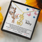 To My Baby-To-Be From Mommy Giraffe Necklace