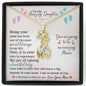 New Mom Gift for Daughter Giraffe Necklace | Pregnant Gift for First Time Mom | Gift for Mama to be Gift