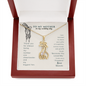 Custom Order To My Mother On My Wedding Day Giraffe Necklace