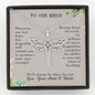 To Our Niece from Aunt & Uncle, We Will Always Be There Dragonfly Necklace | Gift for Niece from Aunt & Uncle