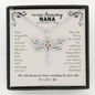 To Our Amazing Nana On Mother's Day | NANA Necklace Gift Mothers Day Gift for Nana from Grandkids | Nama Gift for Grandmother Gift Grandmother