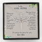 To My Soul Sister, I Will Always Be There For You Dragonfly Necklace | BFF Necklace, Best Friend Gift, Long Distance, Friends Forever