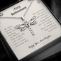 Happy Retirement Gift Enjoy Your Next Chapter Dragonfly Necklace | Retirement Necklace for Women: Colleagues, Leave Job, Jewelry from Coworkers
