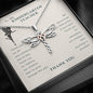 To My Kindergarten Teacher Appreciation Dragonfly Necklace | Kindergarten Teacher Gifts | Teacher Thank You Gift | Teacher Gifts End of Year