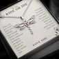 To My Ride Or Die Best Friend Dragonfly Necklace | Best Friend Necklace, Best Friends Forever