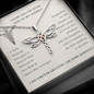 Thank You For Being Part Of My Journey Dragonfly Necklace | Preceptor Thank You Gift | A Truly Amazing Preceptor Gift Necklace