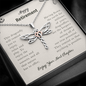 Happy Retirement Dragonfly Necklace | Retirement Necklace for Women: Colleagues, Leave Job, Jewelry from Coworkers